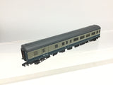 Graham Farish 374-677 N Gauge BR Blue/Grey Mk2 Brake 2nd Open Coach E9482