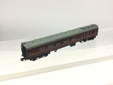 Graham Farish 374-084 N Gauge BR Maroon Mk1 Brake Composite Coach M21026