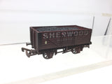 Dapol B710 OO Gauge 7 Plank Wagon Sherwood, Mansfield Weathered (RENUMBERED)