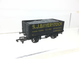 Dapol B574 OO Gauge 7 Plank Wagon S.J Baverstock Newbury (L2)