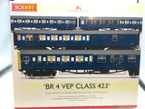 Hornby R2946X OO Gauge BR Blue 4Vep 4 Car EMU 7756 DCC Fitted