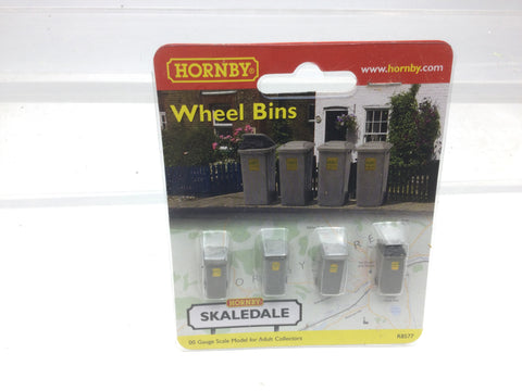 Hornby R8577 OO Gauge Skaledale Wheelie Bins