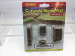 Hornby R8541 OO Gauge Skaledale Cotswold Stone Wall (Pack No 3)
