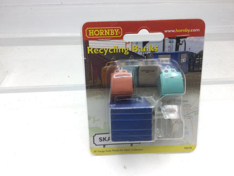 Hornby R8578 OO Gauge Skaledale Recycling Banks