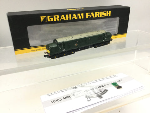 Graham Farish 371-457 N Gauge BR Green Class 37 D6714 DCC FITTED