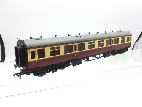 Bachmann 34-131 OO Gauge BR Red/Crm Collett Composite Coach W7031W