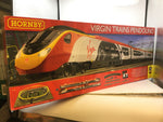 Hornby R1155 OO Gauge 4 Car Virgin Pendolino Set