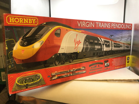 Hornby R1155 OO Gauge 4 Car Virgin Pendolino Set