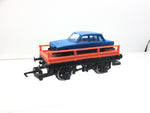 Hornby R005 OO Gauge Flat Wagon with Car Load
