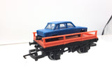 Hornby R005 OO Gauge Flat Wagon with Car Load