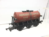 Dapol B660 OO Gauge 6 Wheel Milk Tanker Independent Milk Supplies (RENUMBERED)