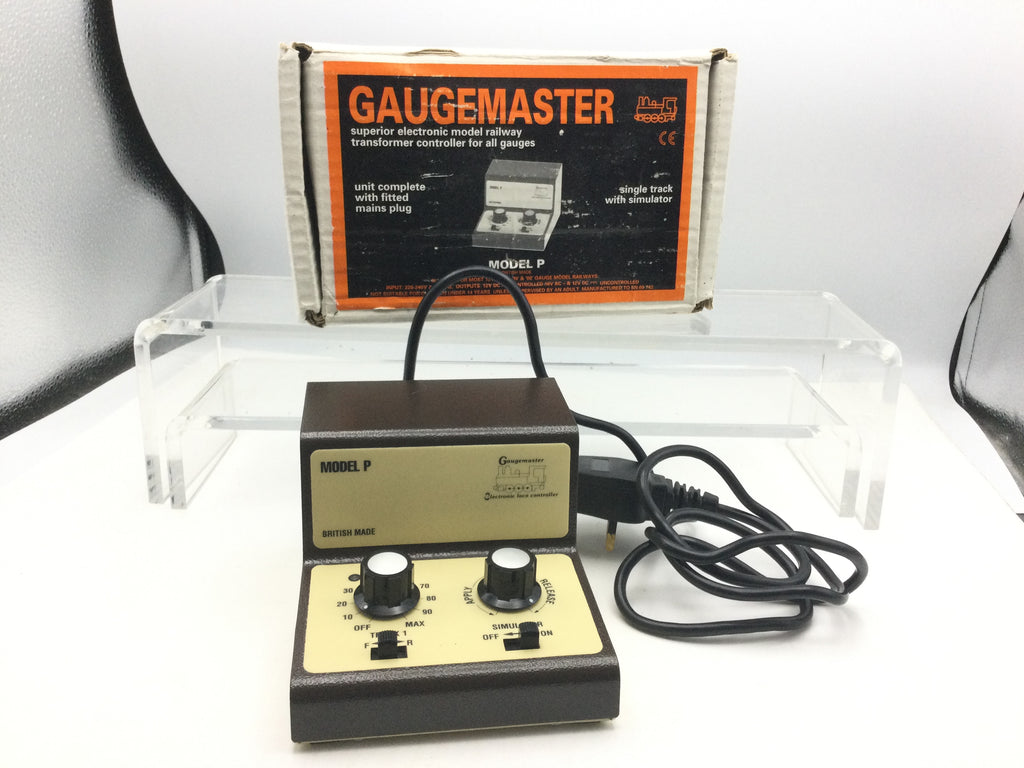Gaugemaster Model P Single Track Controller with Brake Simulator
