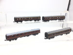 Minitrix N Gauge BR Maroon Mk1 Coaches x4
