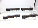Minitrix N Gauge BR Maroon Mk1 Coaches x4
