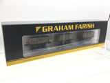 Graham Farish 377-235B N Gauge BR 16T Steel Mineral with Top Flap Doors 3-Wagon Pack BR Grey [WL] [W]