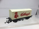 Hornby R183 OO Gauge Kelloggs Long Wheelbase Wagon White Livery