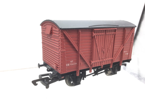 Hornby R1029 OO Gauge BR Red Vent Van Permanent Way Breakdown DB756126