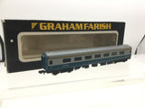 Graham Farish 0815 N Gauge Blue/Grey Mk2D 1st Open Coach M3199