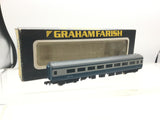 Graham Farish 0805 N Gauge BR Blue/Grey Mk2E Open 2nd Coach M5776