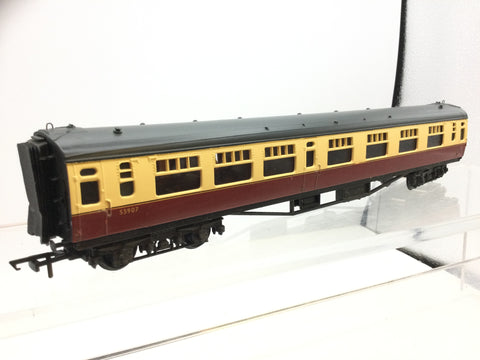 Bachmann 34-552 OO Gauge BR Crimson/Cream Bulleid Composite Coach S5907