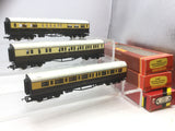 Hornby R454/R456/R457 OO Gauge GWR Collett Coaches x3