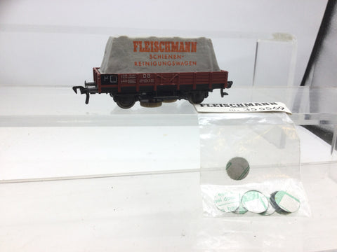 Fleischmann 5569 HO Gauge DB Track Cleaning Wagon