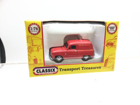 Classic EM76678 1:76/OO Gauge Ford 300E Thames Van Red