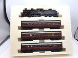 Hornby R2172 OO Gauge LMS Class 2P 4-4-0 Loco & Stanier Coach Set
