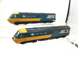 Hornby R069 OO Gauge HST Intercity 125 Power/Dummy Cars 43010/11