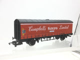 Hornby R141 OO Gauge PVB Curtain Sided Wagon Campbells Soups