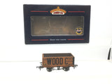 Bachmann 37-080 OO Gauge 7 Plank Wagon JR Wood & Co, London