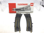 Fleischmann 6046 HO Gauge Pair of Curved Points