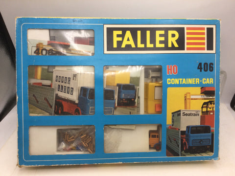 Faller 406 HO Gauge AMS Container Car Set