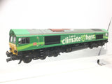 Bachmann/Rainbow Raliways OO Gauge Class 66 66004 Climate Hero DCC SOUND