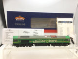 Bachmann/Rainbow Raliways OO Gauge Class 66 66004 Climate Hero DCC SOUND