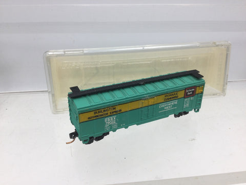 Life Like S788C N Gauge Box Car Burlington Route 79022
