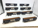 Dapol OO Gauge MJA GBRF Bogie Box Vans x8