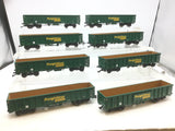 Dapol OO Gauge MJA Freightliner Heavy Haul Bogie Box Vans x8