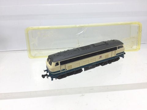 Fleischmann 7238 N Gauge DB Diesel Locomotive 218 498-4