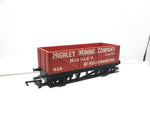 Hornby R1121 OO Gauge Long Wheelbase Wagon Highley Mining
