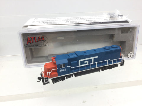 Atlas 47659 N Gauge EMD GP-38-2 Diesel Loco Grand Trunk 4928