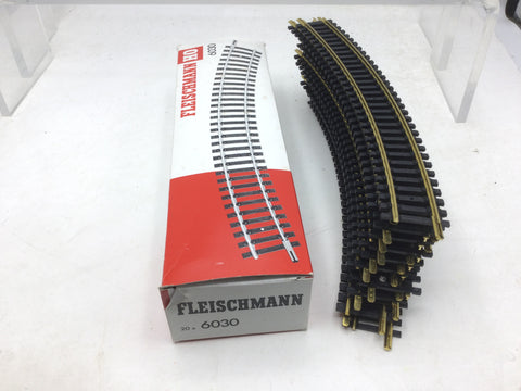 Fleischmann 6030 HO Gauge Curved Track 415mm Radius 30 Degree (Box of 20)