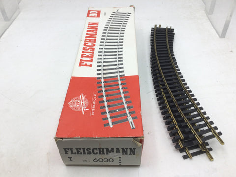Fleischmann 6030 HO Gauge Curved Track 415mm Radius 30 Degree (4 Pcs)