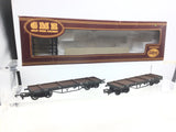Airfix 54336 OO Gauge GWR Macaw H Bolster Wagon x2