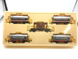Hornby R6289 OO Gauge ICI Tank Wagons and Brake Van 5 Wagon Set
