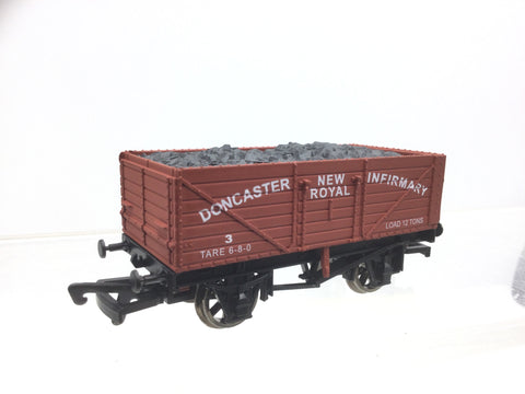 Dapol/BRM OO Gauge 7 Plank Wagon Doncaster Royal Infirmary