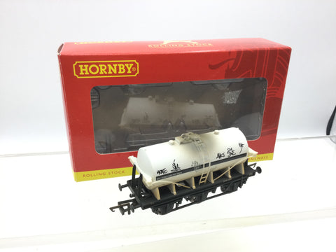 Hornby R6499 OO Gauge 6 Wheel Tank Wagon Weathered/Graffiti