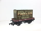 Replica 13101 OO Gauge GWR 1 Plank/Container Wagon Pimm & Son