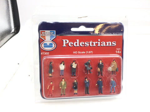 Midwest Products 7302 HO Gauge Pedestrian Figures