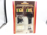 Hornby R574 OO Gauge Lineside Accessories - Huts/Telegraph Poles/Signs